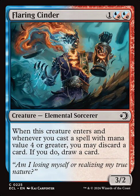 Flaring Cinder - Foil