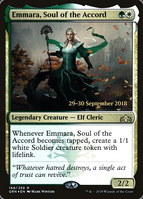 Emmara, Soul of the Accord - Foil - Prerelease Promo