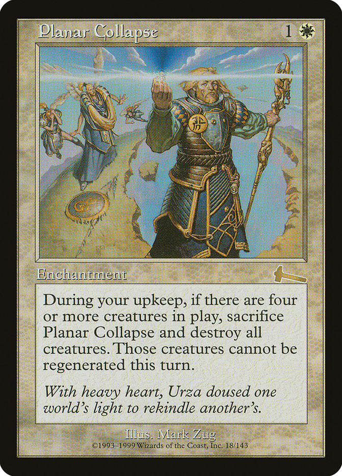 Planar Collapse - Foil