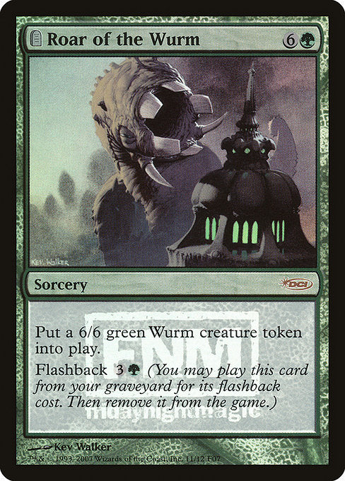 Roar of the Wurm - Foil - FNM Promo