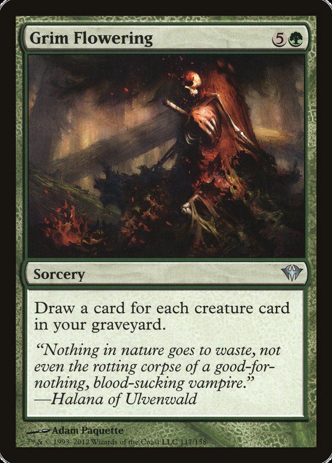 Grim Flowering - Foil