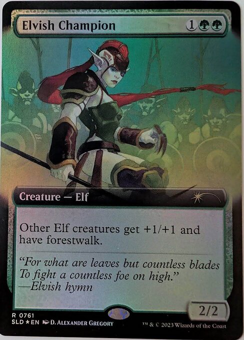 Elvish Champion - Foil