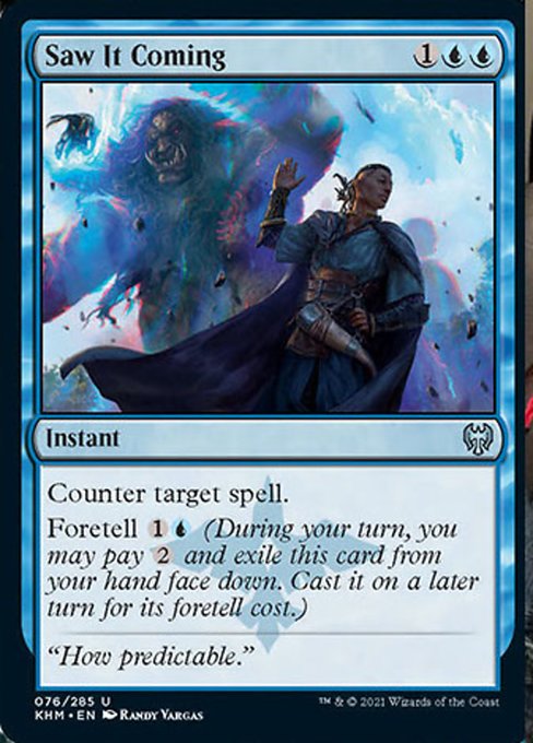 Saw It Coming - Foil