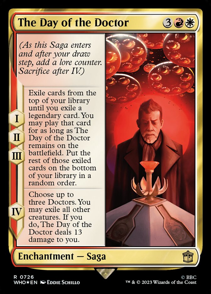 The Day of the Doctor - Surge Foil
