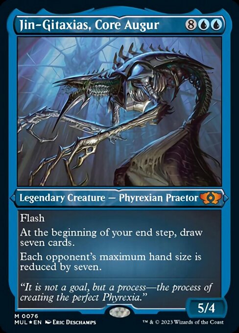 Jin-Gitaxias, Core Augur - Foil-Etched