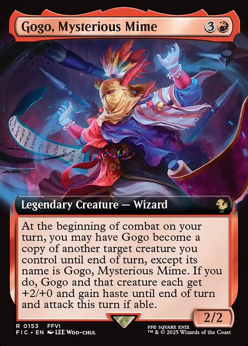 Gogo, Mysterious Mime - Foil