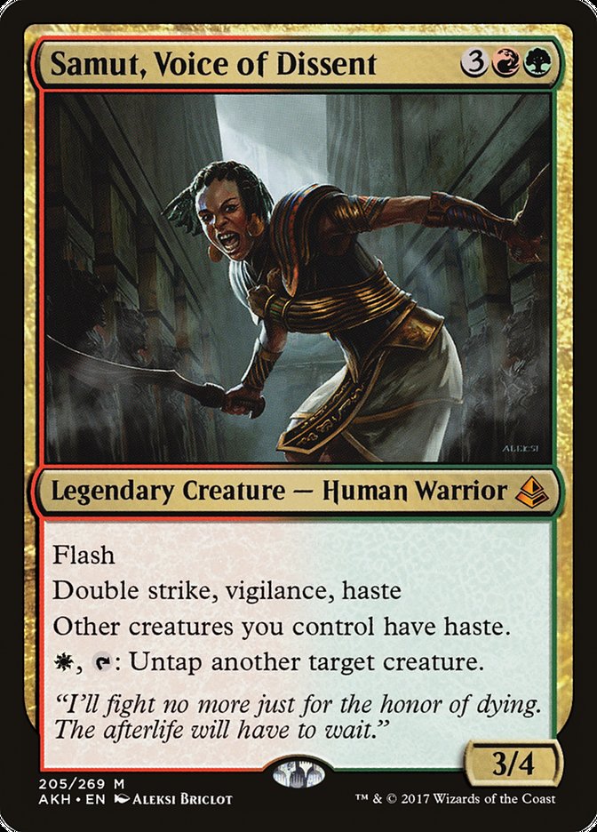 Samut, Voice of Dissent - Foil