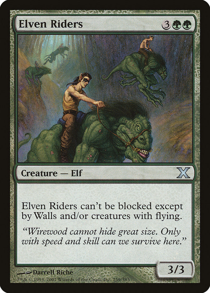 Elven Riders - Foil