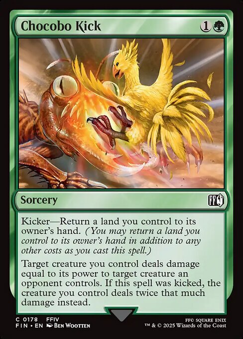 Chocobo Kick - Foil