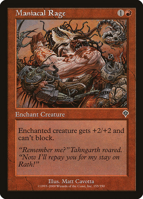 Maniacal Rage - Foil
