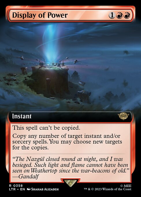 Display of Power - Foil