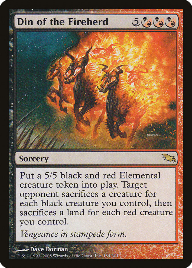 Din of the Fireherd - Foil