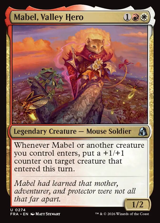 Mabel, Valley Hero - Foil