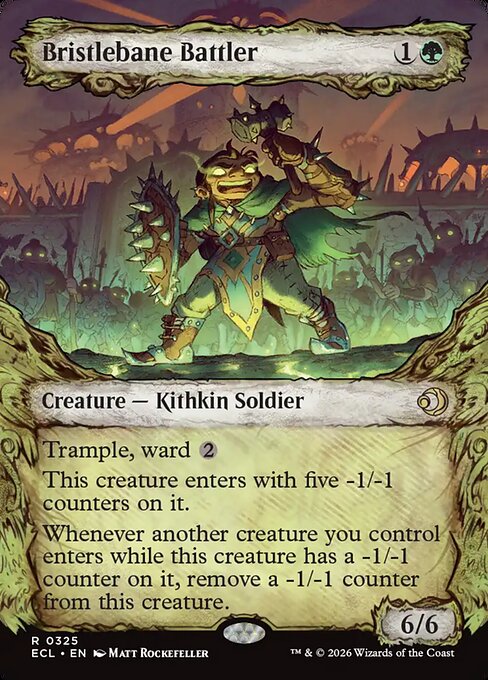 Bristlebane Battler - Foil