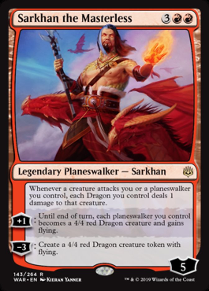 Sarkhan the Masterless - Foil