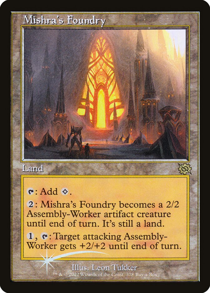 Mishra's Foundry - Foil - Buy-a-Box Promo