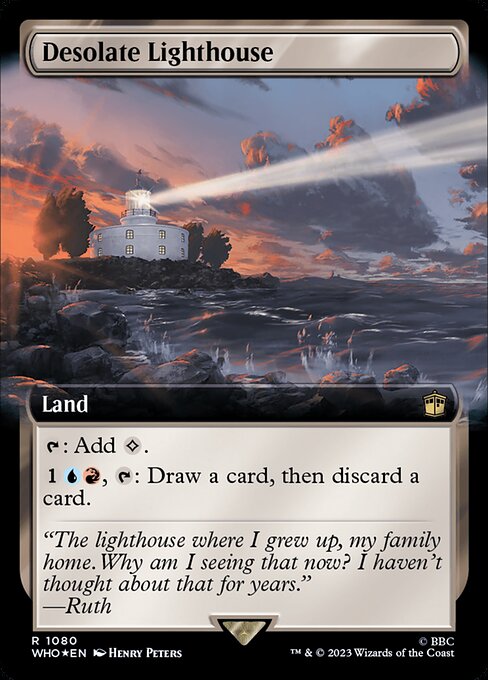 Desolate Lighthouse - Surge Foil