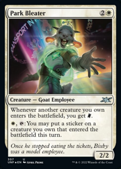 Park Bleater - Galaxy Foil