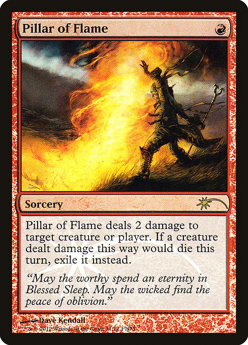 Pillar of Flame - Foil - FNM Promo