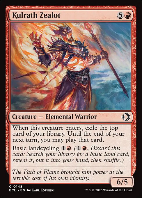 Kulrath Zealot - Foil