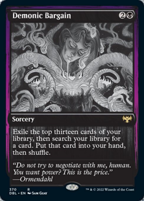 Demonic Bargain - Foil