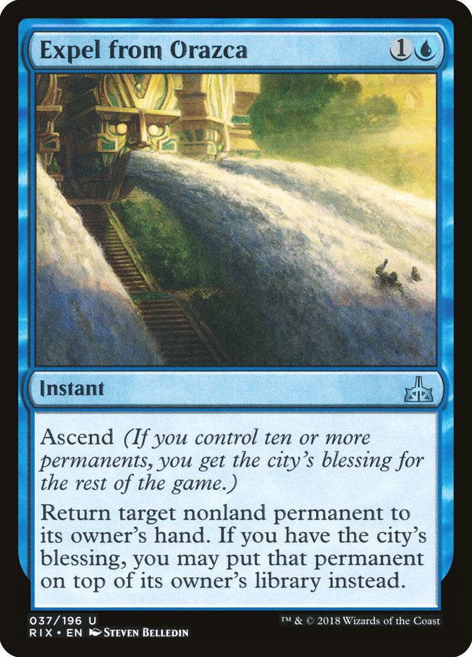 Expel from Orazca - Foil