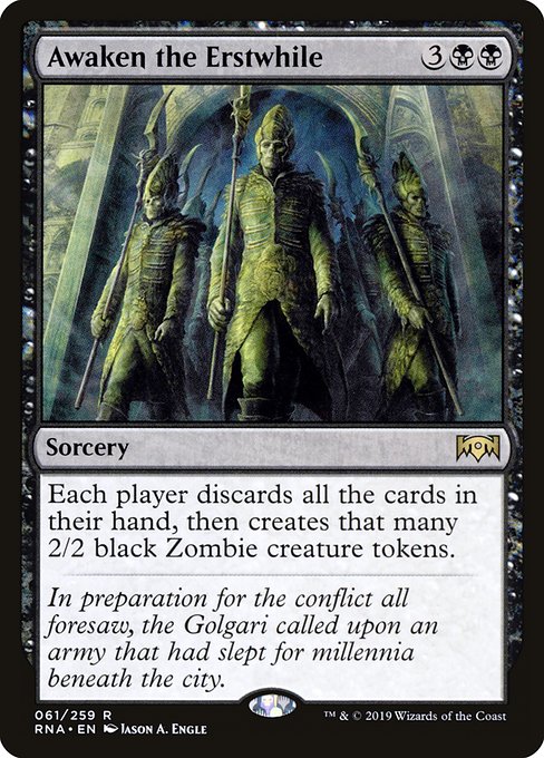 Awaken the Erstwhile - Foil
