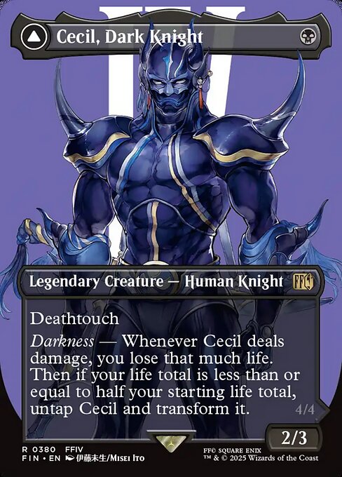 Cecil, Dark Knight - Foil