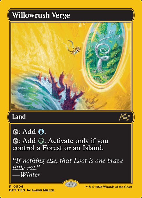 Willowrush Verge - First Place Foil