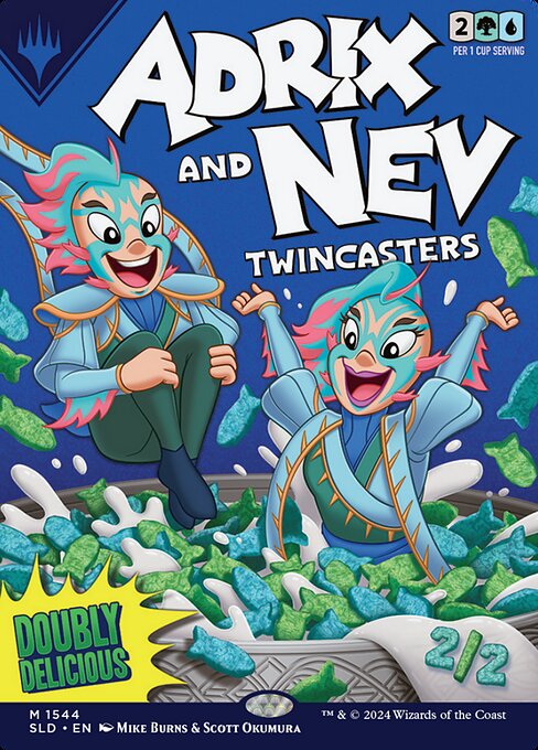 Adrix and Nev, Twincasters - Foil