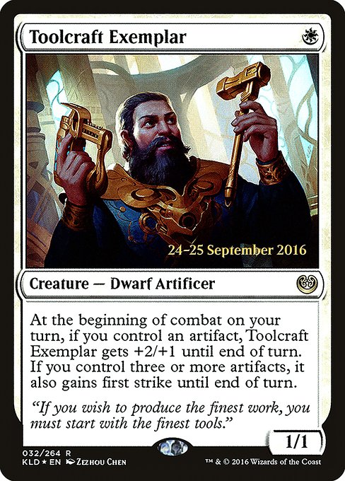Toolcraft Exemplar - Foil - Prerelease Promo