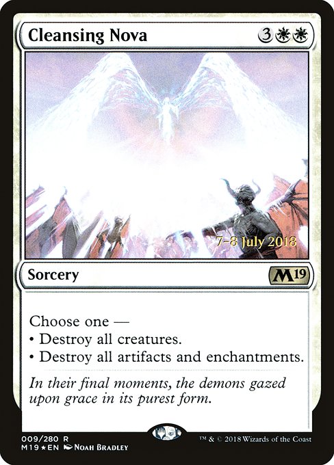 Cleansing Nova - Foil - Prerelease Promo