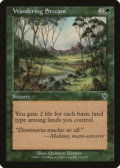 Wandering Stream - Foil