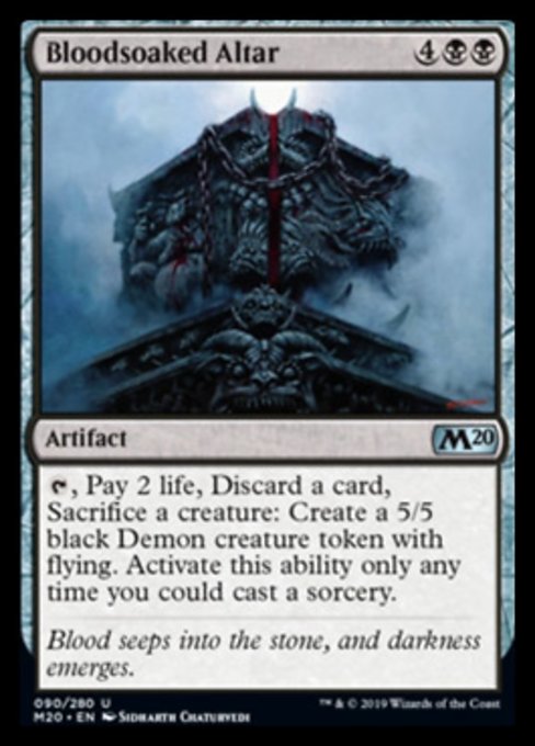 Bloodsoaked Altar - Foil