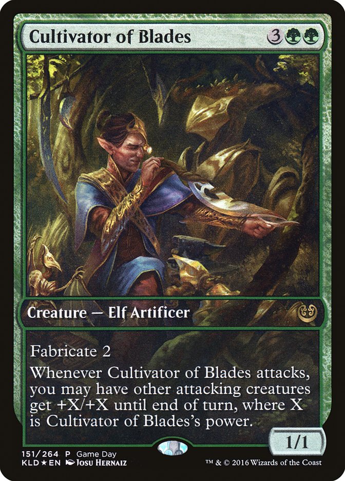 Cultivator of Blades - Foil - Game Day Promo