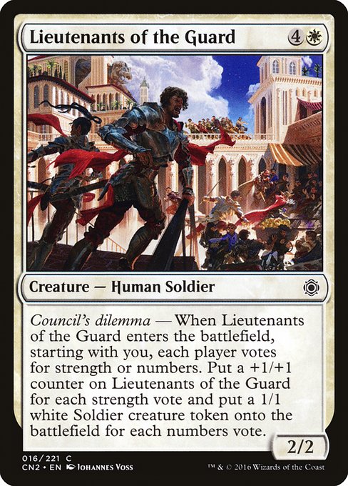 Lieutenants of the Guard - Foil