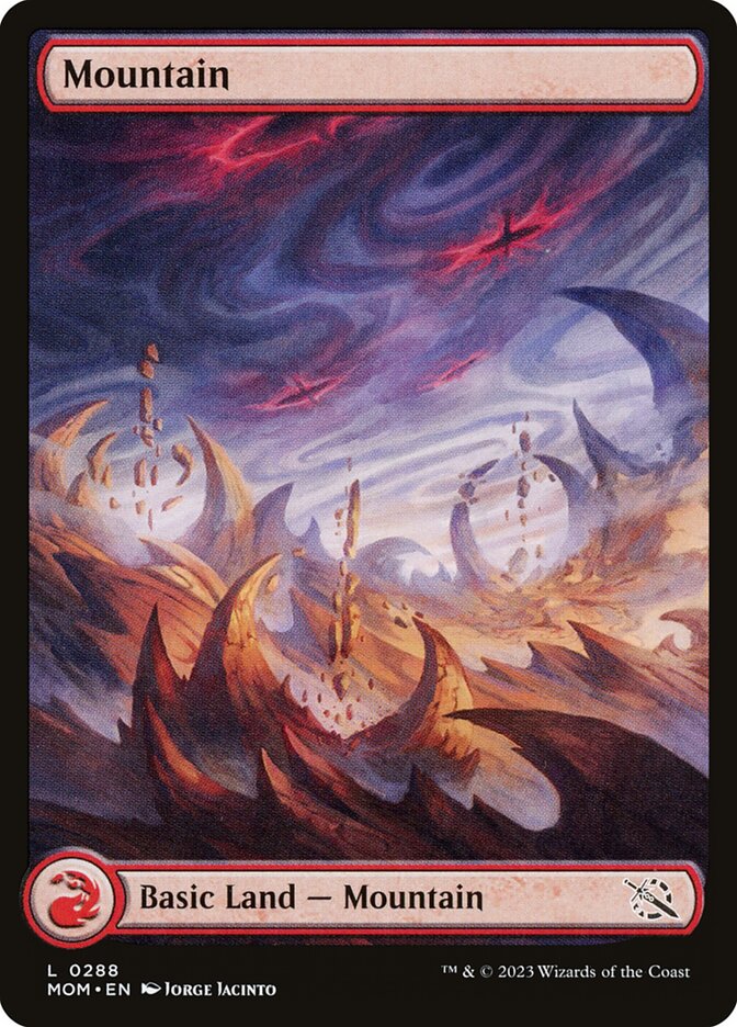 Mountain (288) - Full Art - Foil