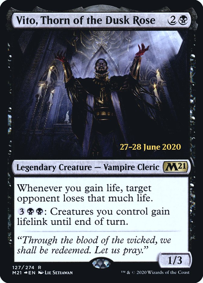 Vito, Thorn of the Dusk Rose - Foil - Prerelease Promo