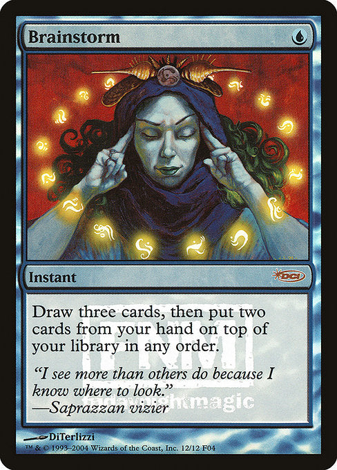 Brainstorm - Foil - FNM Promo