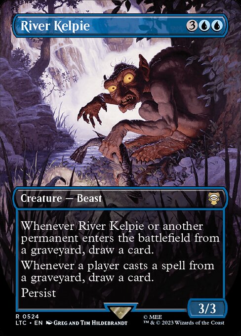 River Kelpie - Silver Foil