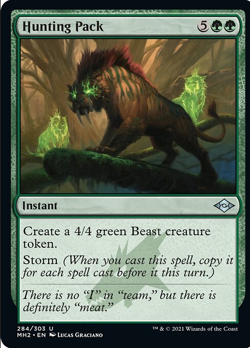 Hunting Pack - Foil-Etched
