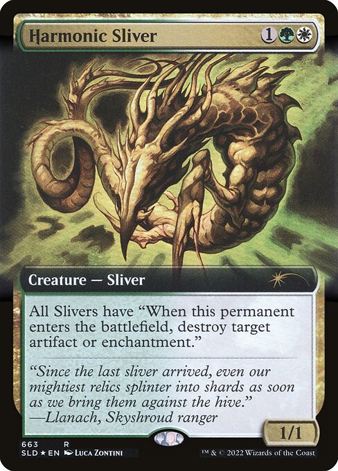 Harmonic Sliver - Foil