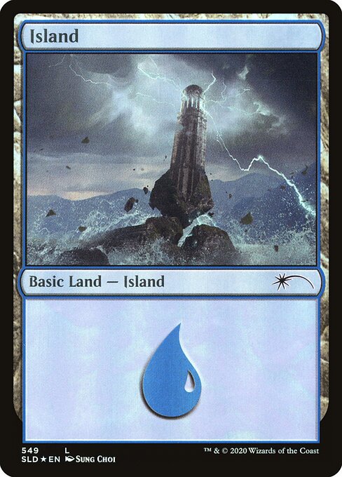 Island  (549) - Foil