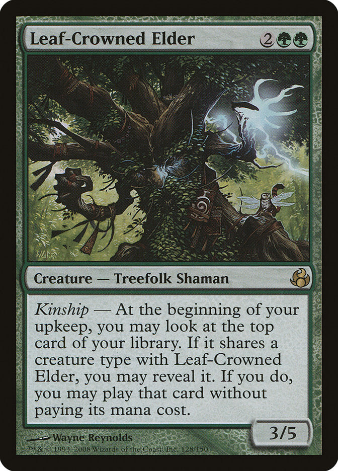 Leaf-Crowned Elder - Foil