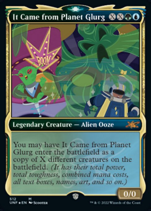 It Came from Planet Glurg - Galaxy Foil
