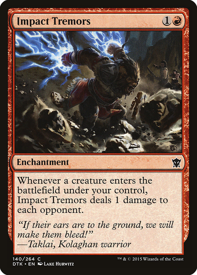 Impact Tremors - Foil (MP)
