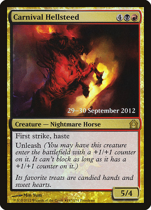 Carnival Hellsteed - Foil - Prerelease Promo