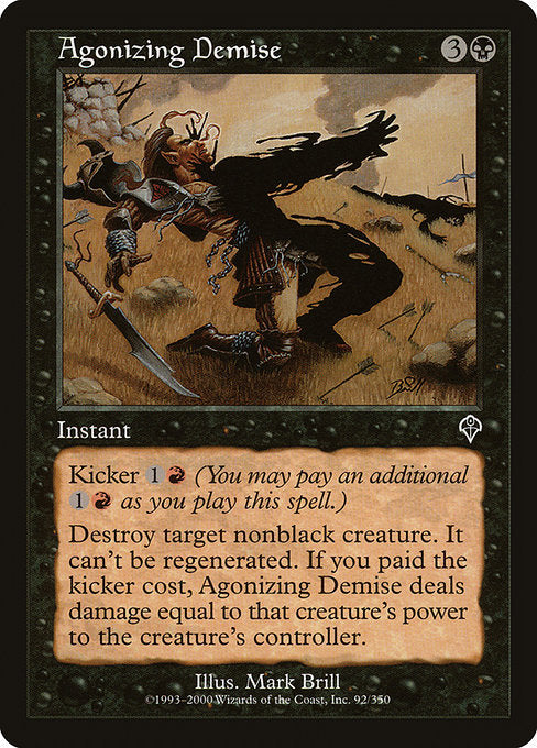 Agonizing Demise - Foil