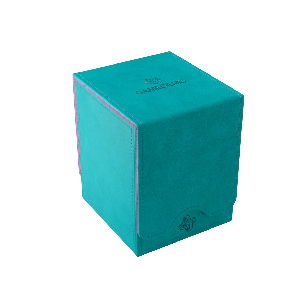 Squire Plus Teal/Pink XL Deck Box (100ct)