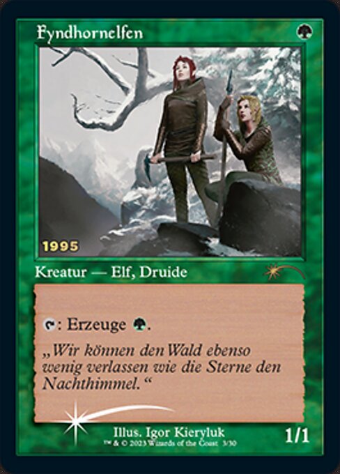 Fyndhorn Elves - 30th Anniversary Foil (German)